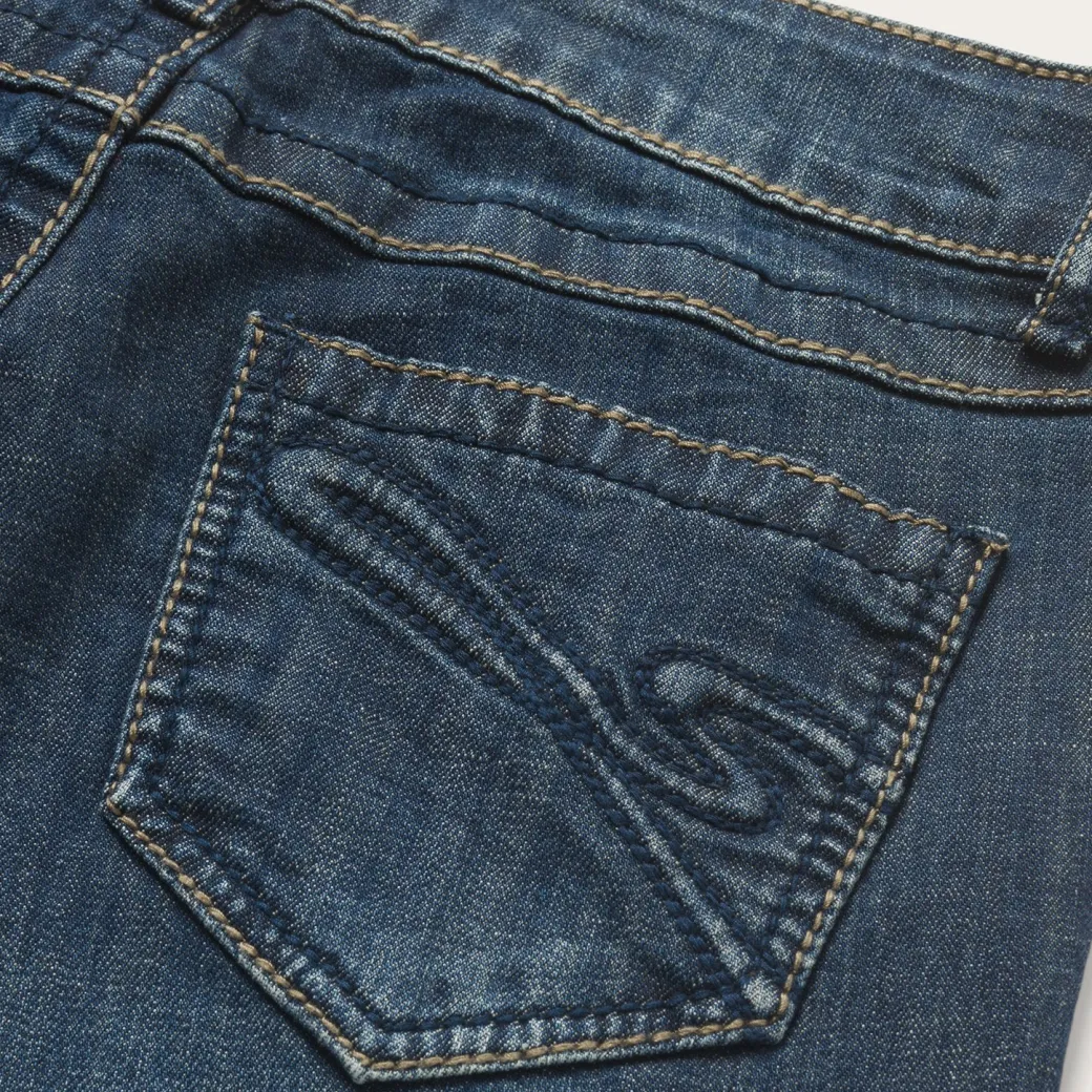 818 Bootcut Jean With "S" Back Pocket