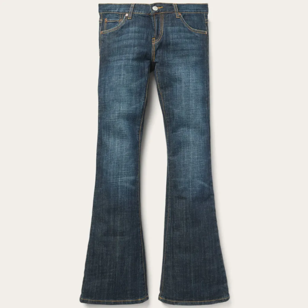 816 Classic Boot Cut Jeans In Dark Wash