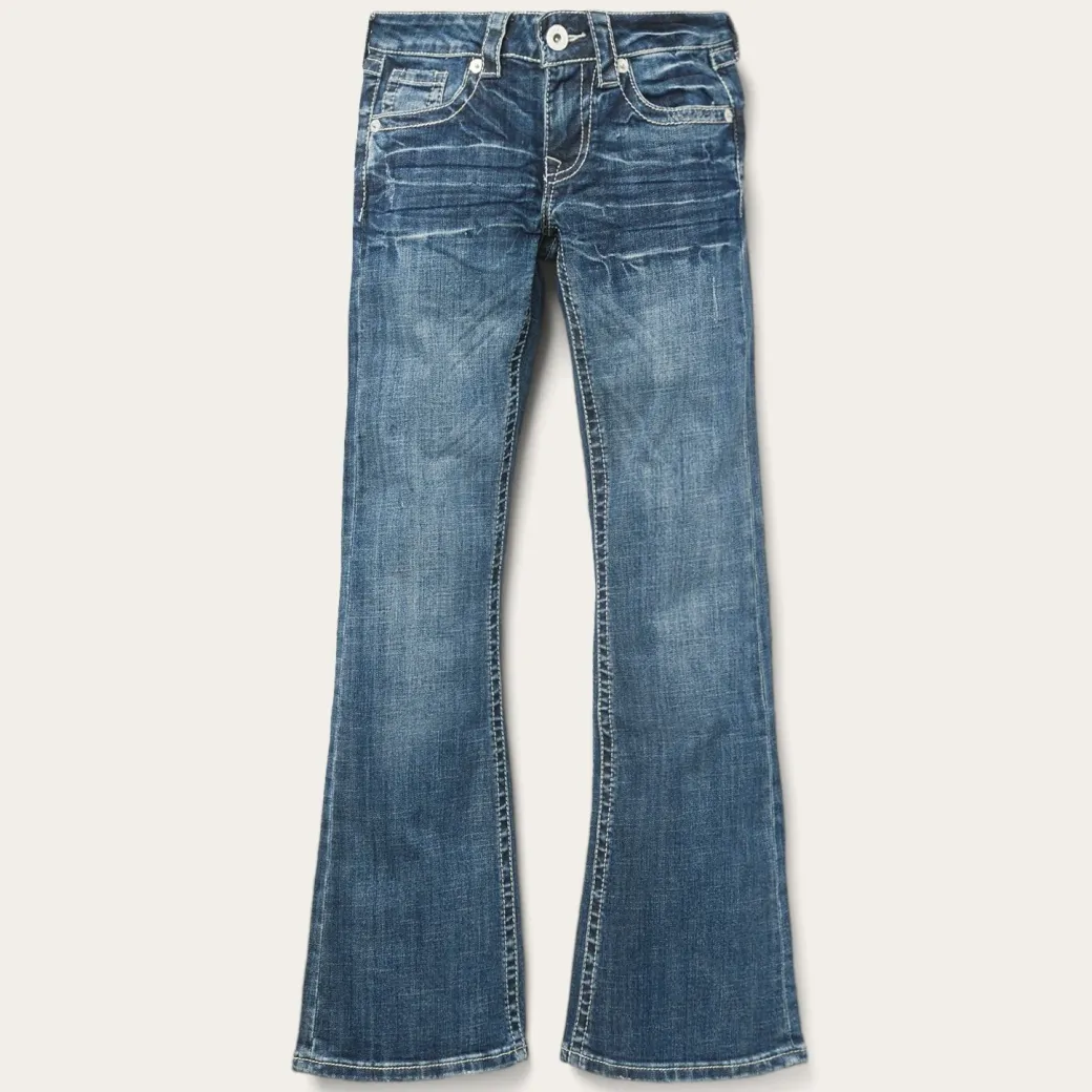 816 Fit Jeans With White "S" Back Pocket