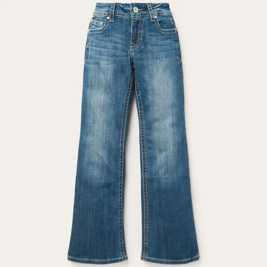 214 Trouser Fit Jean With Deco Back Pocket