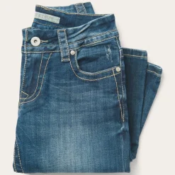 214 Trouser Fit Jean With Deco Back Pocket