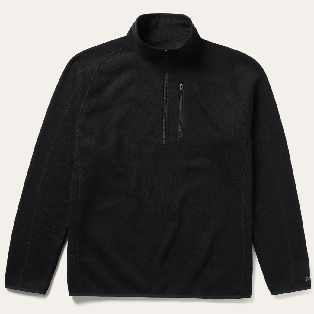 Black Pullover Knit Sweater