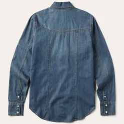 Boyfriend Fit Denim Shirt
