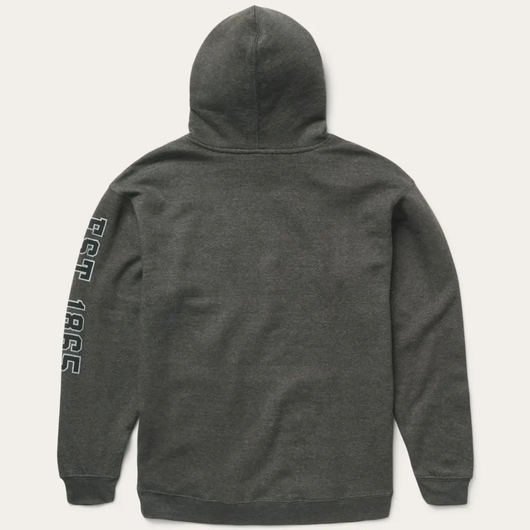 Charcoal Heather Fleece Hooded Sweatshirt