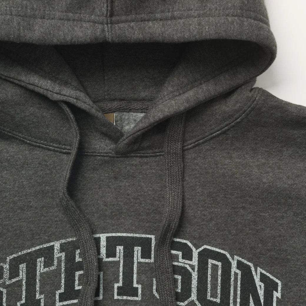 Charcoal Heather Fleece Hooded Sweatshirt