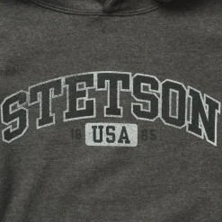 Charcoal Heather Fleece Hooded Sweatshirt