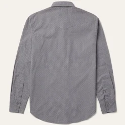 Diamond Print Western Shirt