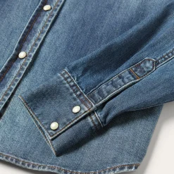 Distressed Denim Shirt