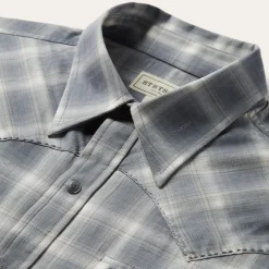 Dobby Twill Plaid Shirt