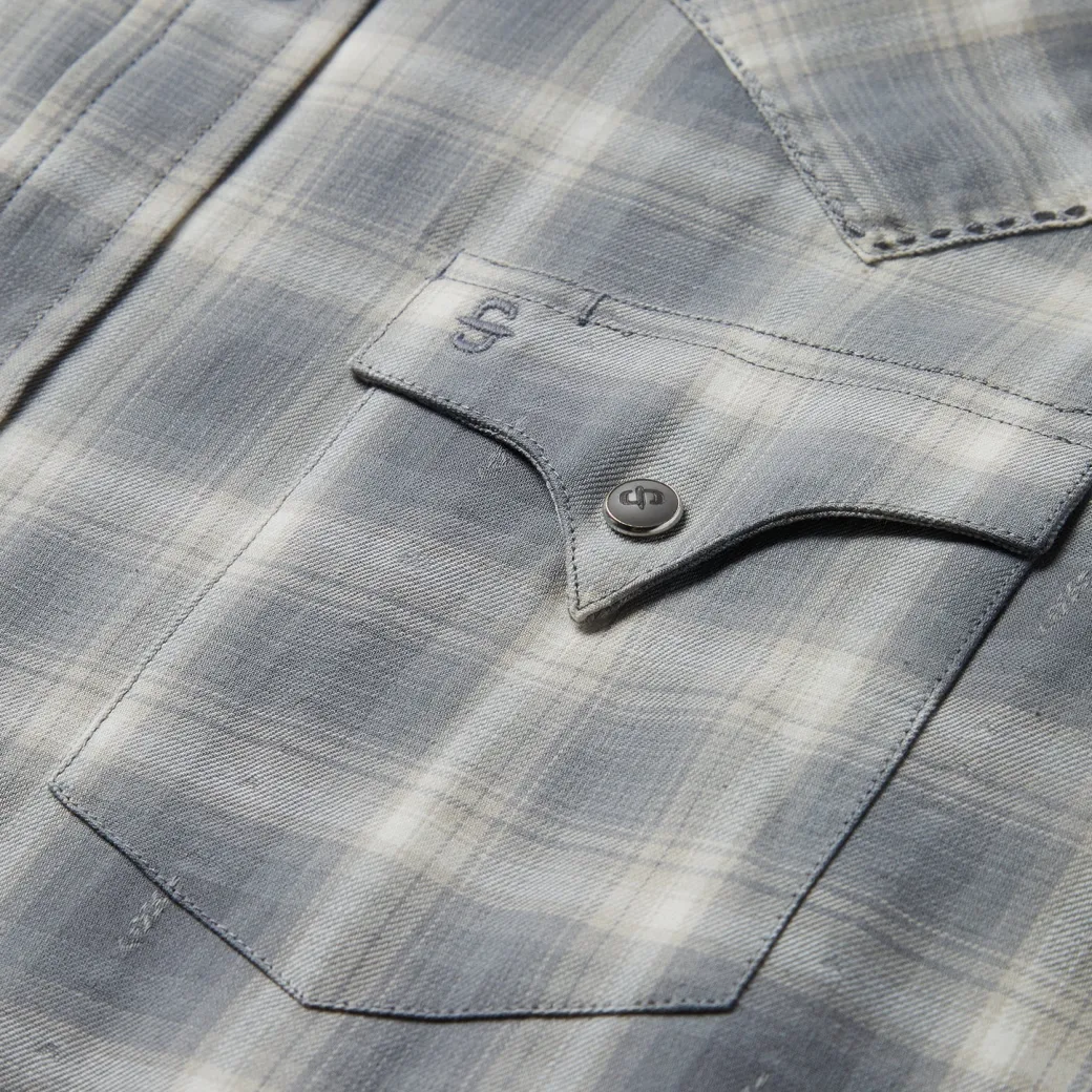 Dobby Twill Plaid Shirt