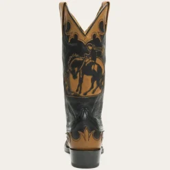 Faye Cowgirl Horse Underlay Leather Boot