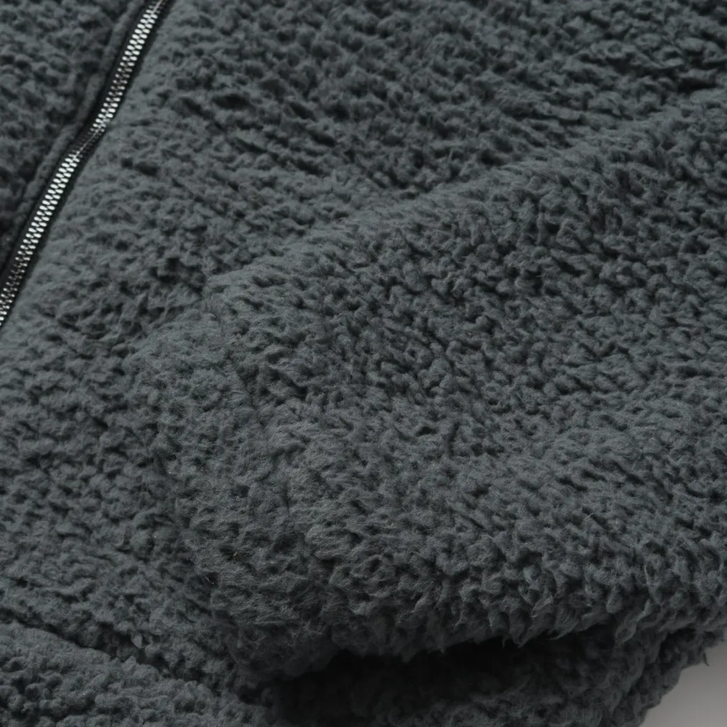 Fuzzy Teddy Bear Fleece Jacket