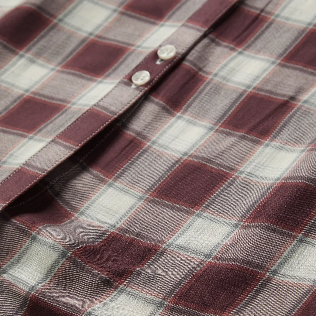Gaucho Plaid Prairie Shirt Dress