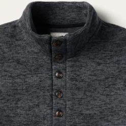 Grey Bonded Knit Sweater