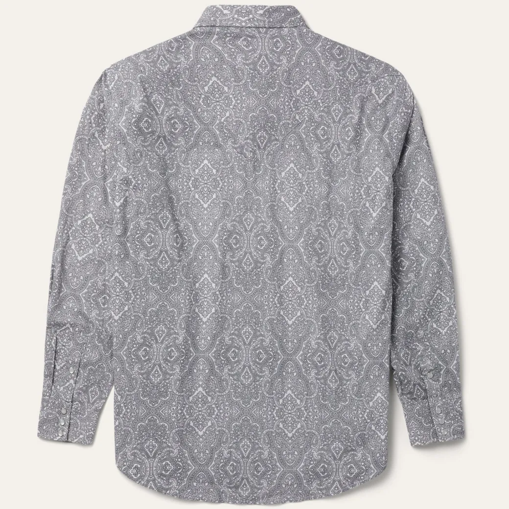 Highland Paisley Snap-Front Shirt
