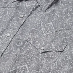 Highland Paisley Snap-Front Shirt