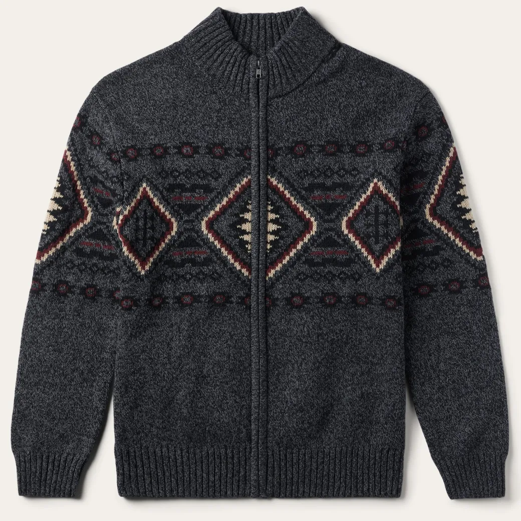 Horizontal Aztec Cardigan