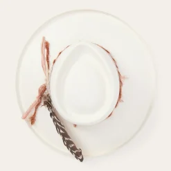 Kings Row Shantung Straw Fedora