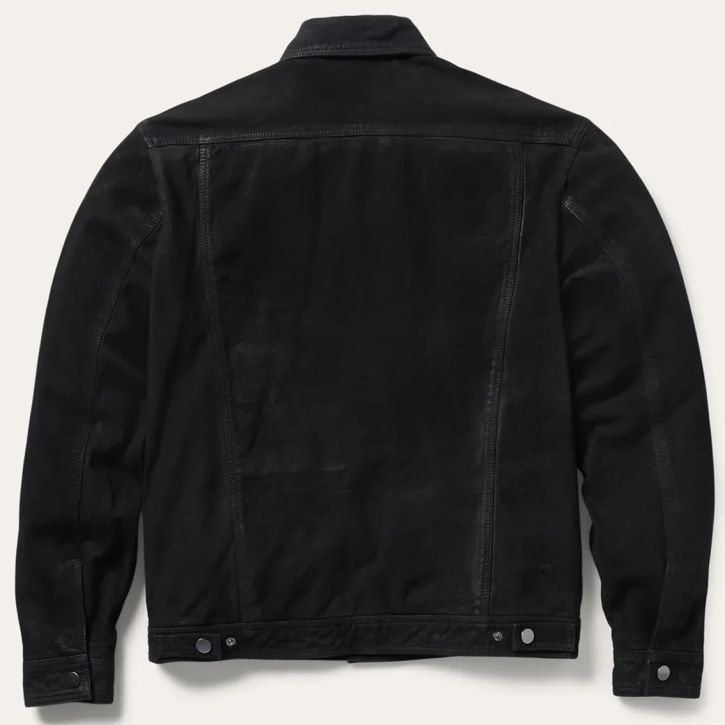 Leather Jean Jacket