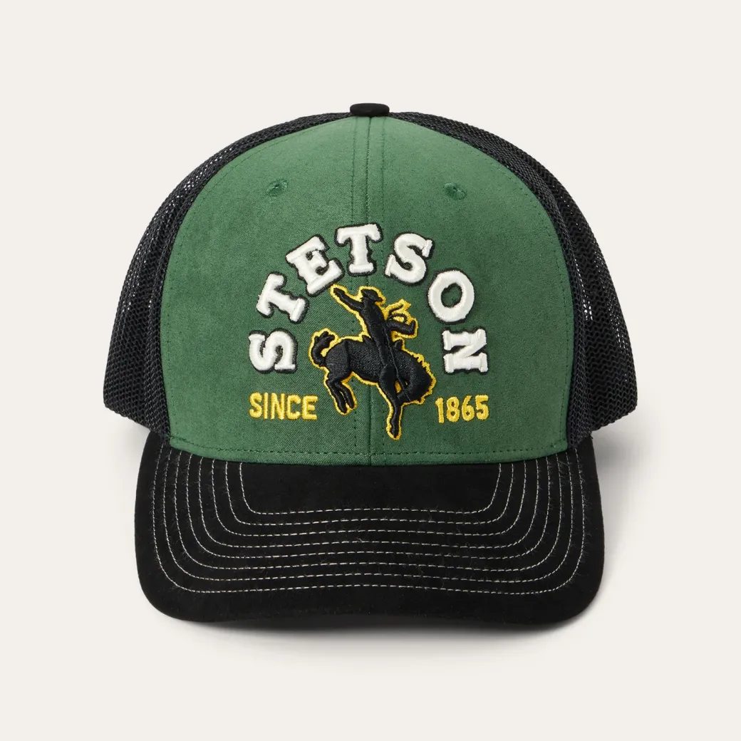 Olive Cowboy Trucker Cap