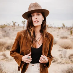 Open Road Vented Straw Cowboy Hat
