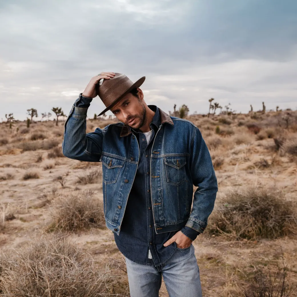 Open Road Vented Straw Cowboy Hat