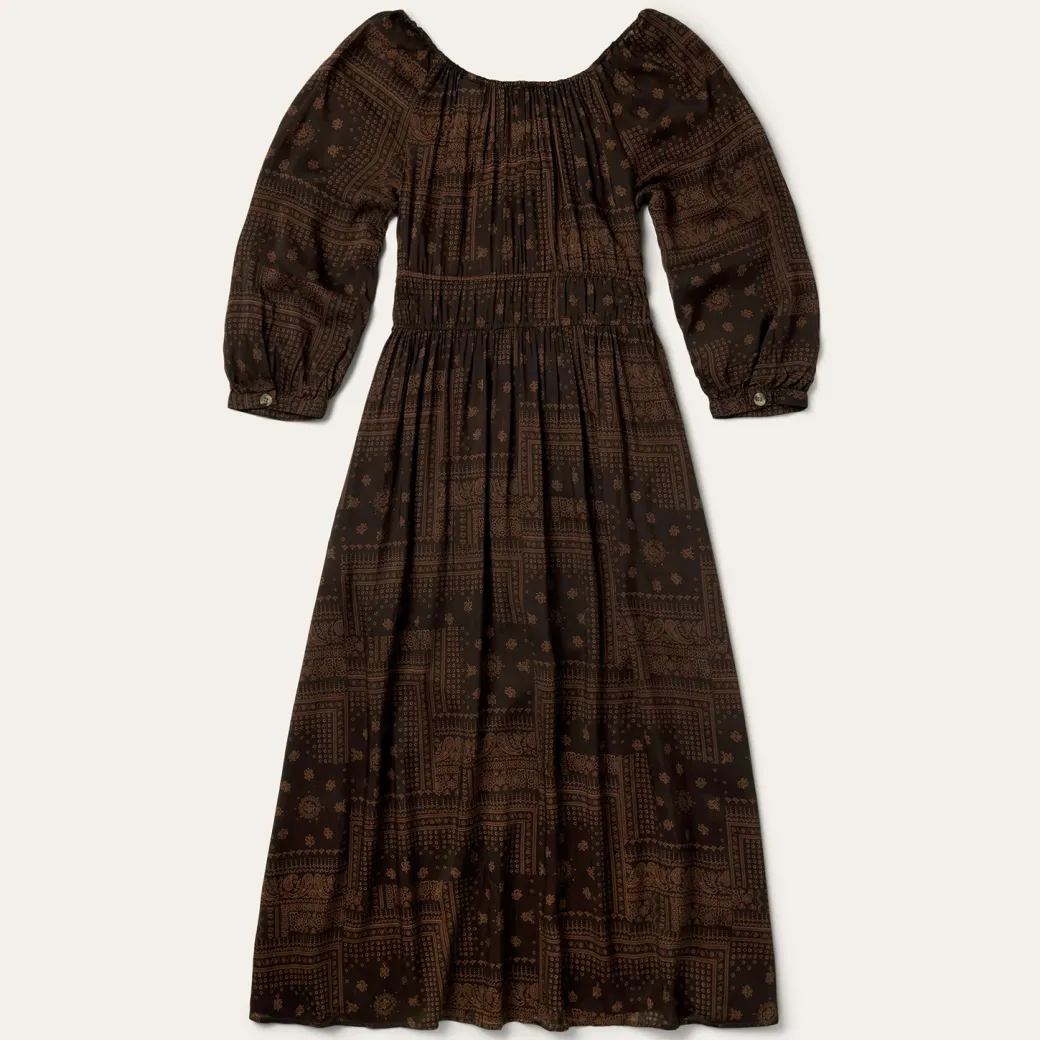 Patchwork Bandana Print Dress
