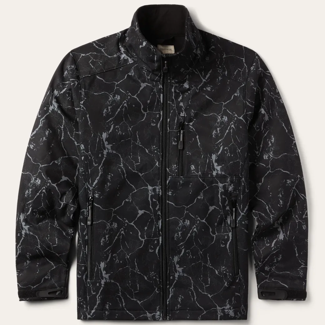 Range Print Softshell Tech Jacket