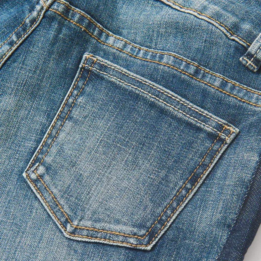 Skinny Fit Stripe Leg Jean