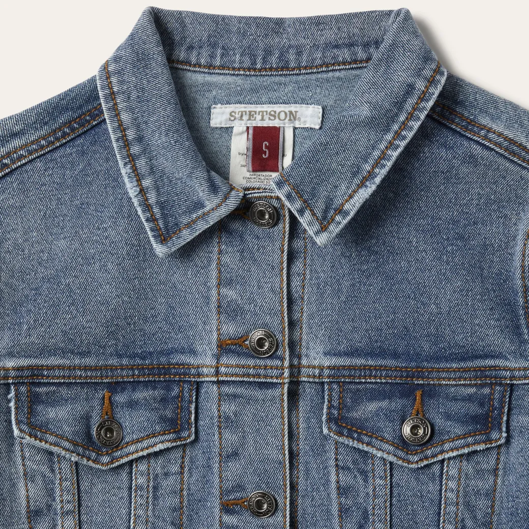 Stretch Denim Jacket