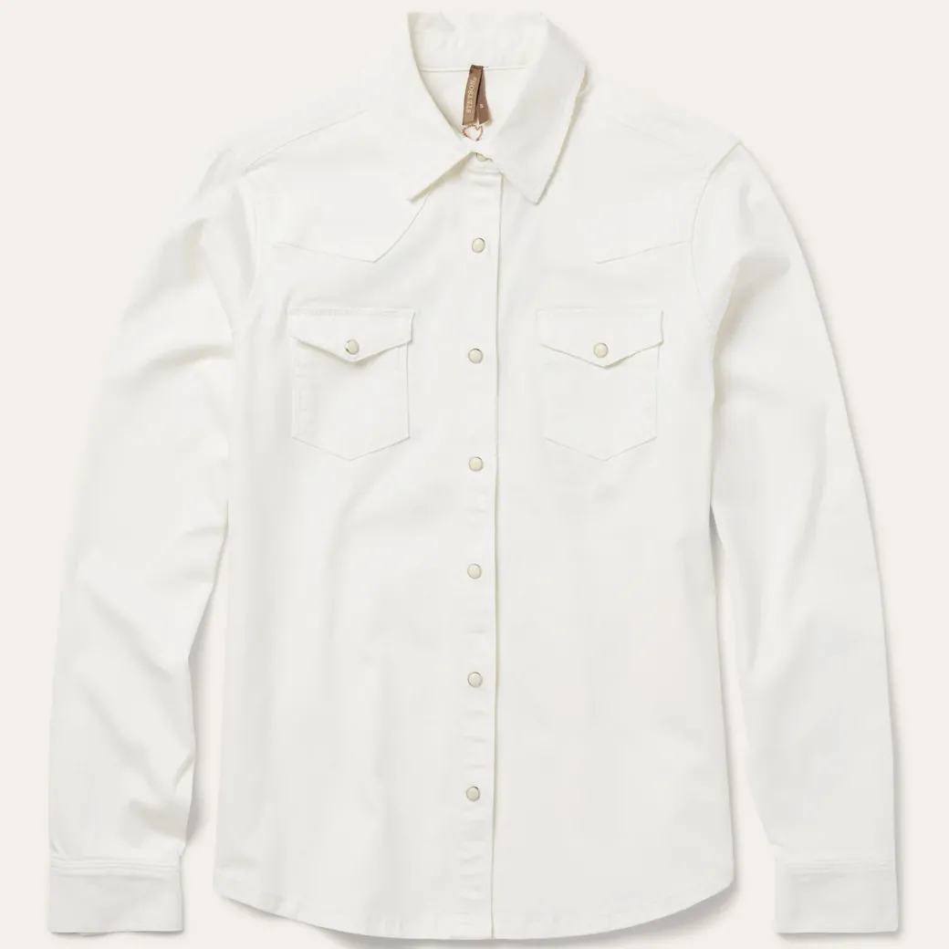 Western Embroidered Denim Shirt