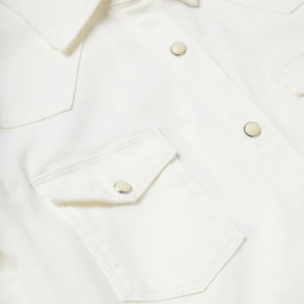 Western Embroidered Denim Shirt